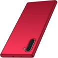 thumbnail image 1 of Case for Samsung Galaxy Note 10 Phone Case Protective Slim [Defend from Scratch/Slip/Drop/Fingerprint] Matte PC Hard Minimalistic Phone Cover for Samsung Galaxy Note 10-Red, 1 of 10