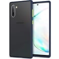 thumbnail image 1 of Case for Samsung Galaxy Note 10 Thin Shockproof Phone Case PC Back TPU Bumper [Protect from Fingerprint/Shock/Scratch/Slip] Translucent Matte Phone Cover for Samsung Galaxy Note 10-Blue, 1 of 7