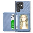 thumbnail image 1 of Case for Samsung Galaxy Note 20 Ultra,Decase Premium Fabric Hybrid Wallet Phone Cover RFID Blocking Card Slots Holder Shockproof Anti-Scratch Support Magnetic Car Mount - blue, 1 of 7