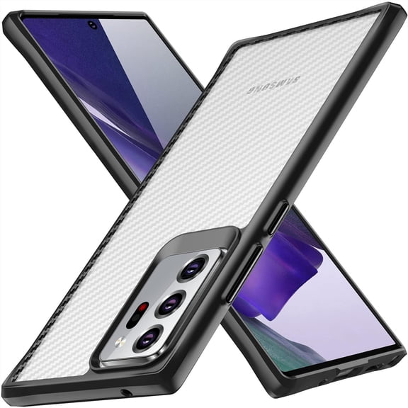 Case for Samsung Galaxy Note 20 Ultra, Note 20 Ultra 5G Case 6.9 Inches Carbon Fiber Designed, Shockproof Protective Phone Case Thin Cover for Samsung Galaxy Note 20 Ultra