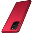 thumbnail image 1 of Case for Samsung Galaxy S10 Lite/ A91 Phone Case Protective Slim [Defend from Scratch/Slip/Drop/Fingerprint] Matte PC Hard Minimalistic Cover for Samsung Galaxy S10 Lite/ A91-Red, 1 of 12