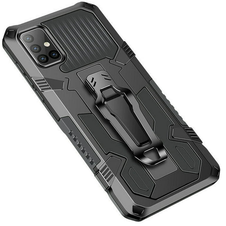 Case for Samsung Galaxy S20 FE 5G Phone Case with Tempered Glass Screen  Protector Belt Clip Rugged Shock Proof Armor Heavy Protection Phone Cover