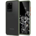 thumbnail image 1 of Case for Samsung Galaxy S20 Plus Thin Shockproof Phone Case PC Back TPU Bumper [Protect from Fingerprint/Shock/Scratch/Slip] Translucent Matte Phone Cover for Samsung Galaxy S20 Plus-Green, 1 of 7