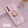 thumbnail image 1 of Case for Samsung Galaxy S21 Plus Case, Space man Series Slim Soft Bumper Protective Case for Samsung S21 + Case with Invisible Ring Holder Kickstand for Galaxy S21 Plus Case,Purple, 1 of 7