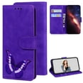thumbnail image 1 of Case for Samsung Galaxy S21 Plus, Pattern PU Leather Wallet Case Flip Cover Card Slots Magnetic Closure Shockproof Protective Case Compatible with Samsung Galaxy S21 Plus - Purple, 1 of 5
