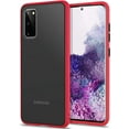 thumbnail image 1 of Case for Samsung Galaxy S21 Plus Thin Shockproof Phone Case PC Back TPU Bumper [Protect from Fingerprint/Shock/Scratch/Slip] Translucent Matte Phone Cover for Samsung Galaxy S21 Plus-Red, 1 of 13