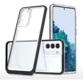 thumbnail image 1 of Case for Samsung Galaxy S22 Plus, Slim Thin Soft TPU Bumper & Hard PC Transparent Back Shockproof Scratch Resistant Protective Phone Case for Samsung Galaxy S22 Plus (Black), 1 of 15