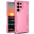 thumbnail image 1 of Case for Samsung Galaxy S22 Ultra 5G (NOT for S22 & S22 Plus), Allytech Shockproof Hybrid Hard PC Back and Soft TPU Bumper Drop Protection Anti-Slip Grip Anti-Fall Shell for Galaxy S22 Ultra, Pink, 1 of 1