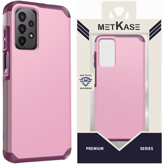 Case for Samsung Galaxy S23 FE /Fan Edition Premium Tough Protection Shockproof Hybrid Dual Layer Hard PC TPU Rubber Armor Phone Cover fit Galaxy S23 Fan Edition /S23 FE - Pink