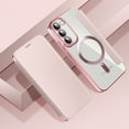 thumbnail image 1 of Case for Samsung Galaxy S23 Plus Case Wallet Compatible with Magsafe, Shockproof Full Protective Flip Folio Wallet Case with RFID Blocking Card Slots PU Leather Cover with Lens Protector - Pink, 1 of 7