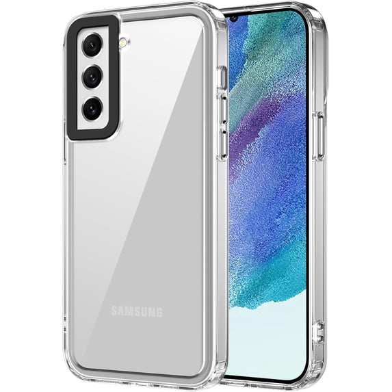 Case for Samsung Galaxy S23 Plus Clear Crystal PC Hard Acrylic Back Cover for Samsung Galaxy S23 Plus Transparent Case Military-Grade Protection Anti-Scratch Anti-Yellowing Case Clear