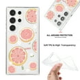 thumbnail image 1 of Case for Samsung Galaxy S23 Ultra, Fashion Cute Fruit Pattern Soft Silicone/Gel/Rubber Slim Cover, Shock Resistant Cushions Non-Yellowing All Round Protection Case for Galaxy S23 Ultra, Pattern-C, 1 of 11