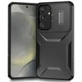 thumbnail image 1 of Case for Samsung Galaxy S23 Ultra with Sliding Camera Lens Protective Cover, [Military Grade Drop Protection] Non-Slip Heavy Duty Full-Body Shockproof Rugged Phone Case for Galaxy S23 Ultra, Black, 1 of 7