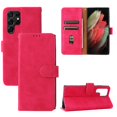 thumbnail image 1 of Case for Samsung Galaxy S23 Ultra Wallet Case with Card Slots Holder Magnetic Clasp Cover, Luxury PU Leather Skin-Friendly Wrist Strap Handbag Kickstand Soft Silicone Shockproof Protective Case,Rose, 1 of 6
