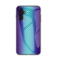 thumbnail image 1 of Case for Samsung Galaxy S24 FE Case, Tempered Glass + Soft TPU Bumper with Gradient Color Design Hybrid Back Slim Anti-Drop Phone Case Cover for Galaxy S24 FE, Blue, 1 of 11