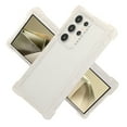 thumbnail image 1 of Case for Samsung Galaxy S24, Luxury Ultra Slim Military-Grade Protection Shockproof Air-Guard Corners Yellowing-Resistant TPU + PC Lightweight Back Case for Samsung Galaxy S24, White, 1 of 8