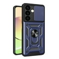 thumbnail image 1 of Case for Samsung Galaxy S24 Plus, Galaxy S24 Plus Phone Case with Slide Camera Cover, Kickstand Heavy Duty Rugged Shockproof Protective Case Cover for Samssung S24 Plus, Blue, 1 of 9