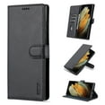 thumbnail image 1 of Case for Samsung Galaxy S24 Plus, Leather Samsung Galaxy S24 Plus Wallet Magnetic Book Protection Cover, Kickstand RFID Blocking Credit Card Holder Compatible with Samsung Galaxy S24 Plus, Black, 1 of 5