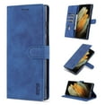 thumbnail image 1 of Case for Samsung Galaxy S24 Plus, Leather Samsung Galaxy S24 Plus Wallet Magnetic Book Protection Cover, Kickstand RFID Blocking Credit Card Holder Compatible with Samsung Galaxy S24 Plus, Blue, 1 of 5