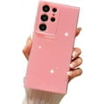 thumbnail image 1 of Case for Samsung Galaxy S24 Plus,Super Cute Vibrant Neon Glitter Shiny Bling Sparkly Glossy Girly Case,Shockproof Camera Protection Samsung Galaxy S24 Plus Phone Case 6.6 Inch,Pink, 1 of 5