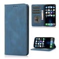 thumbnail image 1 of Case for Samsung Galaxy S24 Plus Wallet with Credit Card Holder, Strong Magnetic Closure PU Leather Flip Cover with Folio Kickstand Protection Full Body Shockproof Case for Galaxy S24 Plus, Blue, 1 of 7