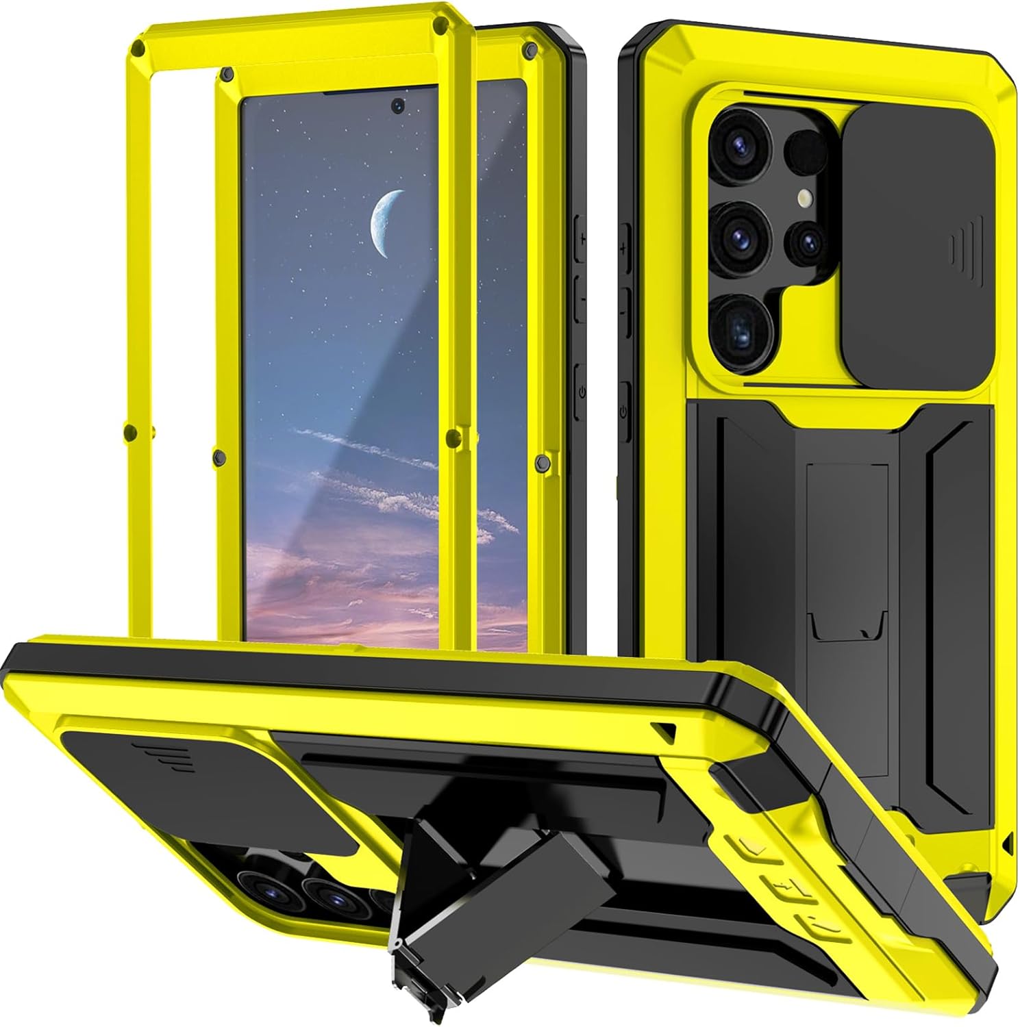 Case for Samsung Galaxy S24 Ultra/S24 Plus/S24, Outdoor Heavy Duty
