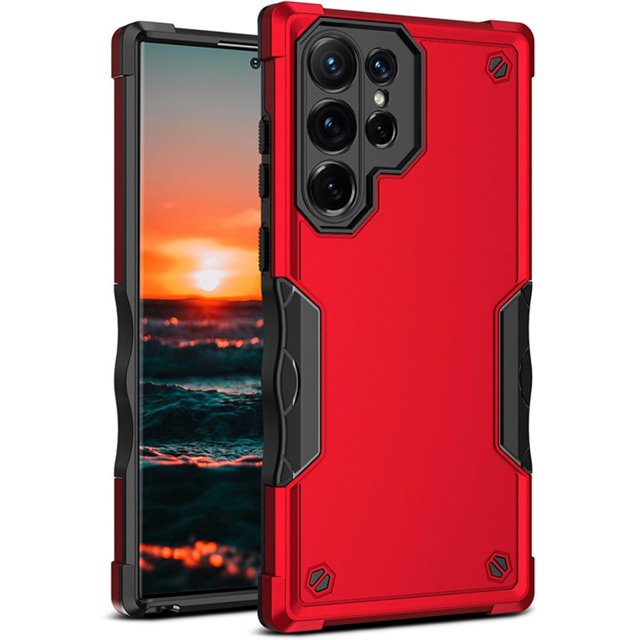 Case for Samsung Galaxy S24 Ultra/S24 Plus/S24,PC Wireless Charging Non