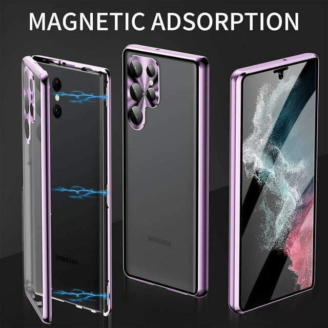 Case for Samsung Galaxy S24 Ultra/S24 Plus/S24, Safety Lock +