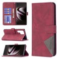 thumbnail image 1 of Case for Samsung Galaxy S24 Ultra Wallet Case, Kickstand Flip Cover with Card Holder, Premium PU Leather Magnetic Clasp Folio Case, TPU Shockproof Lens Protection Case for Galaxy S24 Ultra, Red, 1 of 6