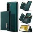 thumbnail image 1 of Case for Samsung Galaxy S24, Wallet Phone Case with Detachable Card Holder for Samsung Galaxy S24 Kickstand Magnetic 2 in 1 Design Case, Premium PU Leather Shockproof Protective Cover, Green, 1 of 9