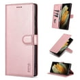 thumbnail image 1 of Case for Samsung Galaxy S25, Leather Samsung Galaxy S25 Wallet Magnetic Book Protection Cover, Kickstand RFID Blocking Credit Card Holder Compatible with Samsung Galaxy S25, Rosegold, 1 of 5
