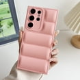 thumbnail image 1 of Case for Samsung Galaxy S25, Luxury Down Pure Jacket Design Soft Silicone Puffer Touch Cloth 3D Protection Shockproof Girls Women Phone Case for Samsung Galaxy S25, Pink, 1 of 11