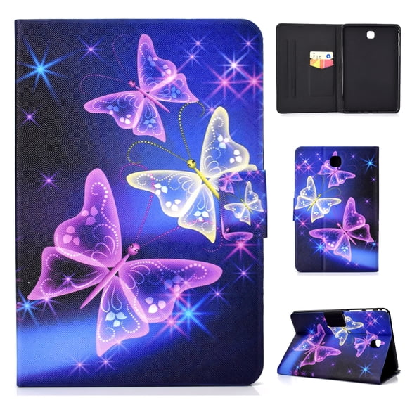 Case for Samsung Galaxy Tab A 8.0-inch SM-T350/ SM-P350 Tablet, Allytech Smart Folio Stand Shell Cover with Auto Sleep Wake for Samsung Galaxy Tab A 8.0-inch SM-T350/ SM-P350, Sparkle Butterfly