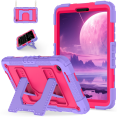 thumbnail image 1 of Case for Samsung Galaxy Tab A11 2025/A9 2023 8.7 inch Model (SM-X110/X115/X130/X135) Contrast Color Multiple Protection Cover With Foldable Stand and Shoulder Strap, 1 of 8
