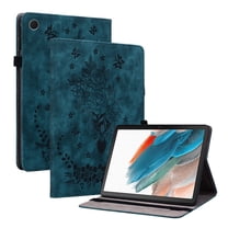 Case for Samsung Galaxy Tab A11 2025/A9 2023 8.7 inch, Slim Stand Shell Protective Case with Pencil Holder, PU Leather Folio Cover for Galaxy Tab A11 (SM-X133/X135)/A9 (SM-X110/X115), Blue