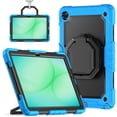 thumbnail image 1 of Case for Samsung Galaxy Tab A11 Plus 11 inch 2025 Release, 360 Rotating Stand Handle Shoulder Strap Heavy Duty Shockproof Cover, Sky Blue, 1 of 7
