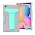 thumbnail image 1 of Case for Samsung Galaxy Tab A7 10.4 2020 Release SM-T500/T505/T507 (Verizon/T-Mobile/Sprint/AT&T), Shockproof EVA Kids-Friendly Case Convertible Stand Full Body Rugged Protective Cover, Gray+Aqua, 1 of 5