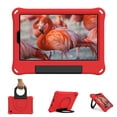 thumbnail image 1 of Case for Samsung Galaxy Tab A7 Lite 2021(8.7 inch), Allytech Slim Kidsproof Foldable Handle Viewing Stand Durable Skid-Proof EVA Protective Case for Samsung Tab A7 Lite SM-T220/T225/T227 2021, Red, 1 of 6