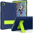 thumbnail image 1 of Case for Samsung Galaxy Tab A8 or Tablet Model SM-X200/X205/X207, Slim Duty Drop Proof Shockproof Protective Cover with Stand Pencil Holder for Samsung Galaxy Tab A8 10.5 inch 2022 (Navy Green), 1 of 7