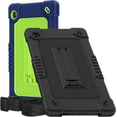 thumbnail image 1 of Case for Samsung Galaxy Tab A9 8.7 Inch 2023 Model,for Samsung Tablet A9 8.7" Shockproof Case with Shoulder Strap Stand Kids Friendly for Samsung Tab A9 2023 SM-X110 SM-X115 - Black+Navy Green, 1 of 2