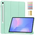 thumbnail image 1 of Case for Samsung Galaxy Tab S10 FE Plus 13.1" 2025, Folding Folio Ultra-Thin Smart PU Leather Tri-Fold Stand Stand Case Cover with Stylus Holder for Samsung Galaxy Tab S10 FE Plus 13.1" 2025, Mint, 1 of 8
