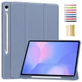 thumbnail image 1 of Case for Samsung Galaxy Tab S10 FE Plus 13.1" 2025, Folding Folio Ultra-Thin Smart PU Leather Tri-Fold Stand Stand Case Cover with Stylus Holder for Samsung Galaxy Tab S10 FE Plus 13.1" 2025, Purple, 1 of 8