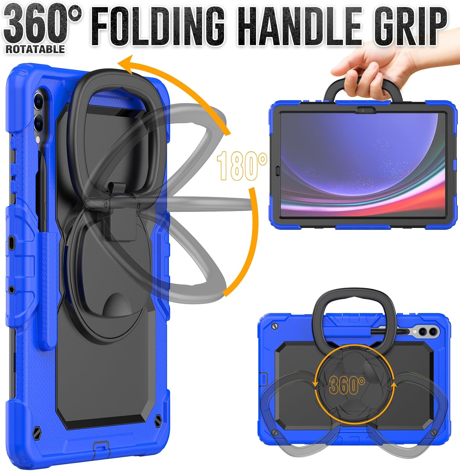 Case for Samsung Galaxy Tab S9 Plus 12.4'' 2023 (SMX810/X816B/X818U