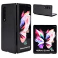 thumbnail image 1 of Case for Samsung Galaxy Z Fold 3 5G, Classic PU Leather Back Cover Drop Protective Shell Slim Fit Shockproof Phone Case Cover for Samsung Galaxy Z Fold 3 - Black, 1 of 5