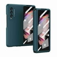 thumbnail image 1 of Case for Samsung Galaxy Z Fold 3 5G, Hard PC TPU Hinge Protection Case Built-in Screen Protector Magnetic Shockproof Full Protection Phone Cover For Samsung Galaxy Z Fold 3 5G, Green, 1 of 6