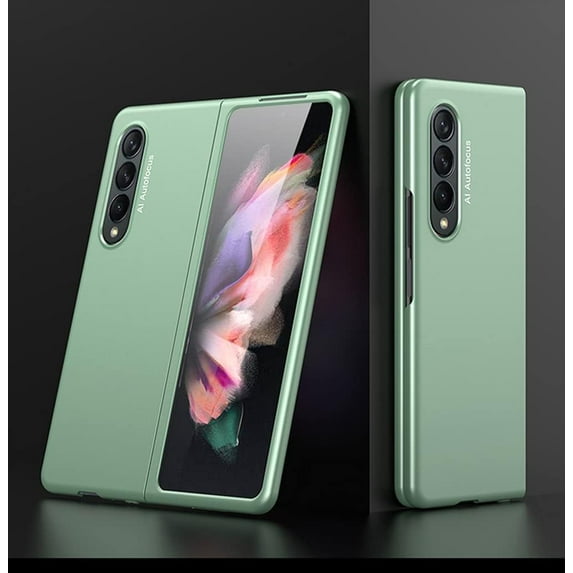 Case for Samsung Galaxy Z Fold 3 5G Phone Case Cover, Ultra-Thin Folding Screen Z Fold 3 5G Case Protective Cases, Covers Designed for Samsung Galaxy Z Fold 3 5G, Mint Green