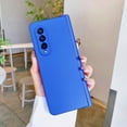 thumbnail image 1 of Case for Samsung Galaxy Z Fold 3 Rugged with Hinge Protection, Heavy Duty Rugged Protective Hard PC Phone Cover, Anti-Fingerprint Shockproof Slim Cover for Samsung Galaxy Z Fold 3, Blue, 1 of 9