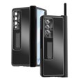thumbnail image 1 of Case for Samsung Galaxy Z Fold 4, 3-in-1 Magnetic Hinge Protection & Lens Protection Case with S Pen Holder with Screen Protector, Compatible with Samsung Galaxy Z Fold 4 5G, Black, 1 of 7