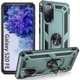 thumbnail image 1 of Case for Samsung S20 FE Phone Case Samsung Galaxy S20 FE Case, Military Grade, Heavy Duty, with Stand Ring, Support Magnet Car Mount for Samsung Galaxy S20 FE Case Teal, 1 of 11