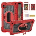 thumbnail image 1 of Case for Samsung Tab A7 10.4" (2020) ,Heavy Duty Rugged Shockproof Anti-fall Protective Case Cover with Rotating Kickstand, Carrying Shoulder Strap, Handle Hand Strap,B, 1 of 9